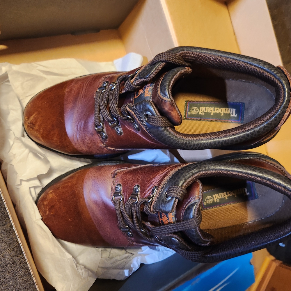 Timberland Men's Brown Leather Boots